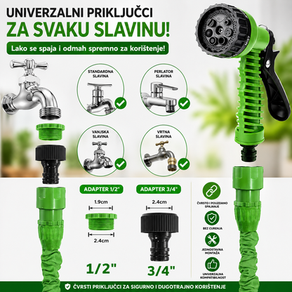 FlexFlow™ Rastezljivo vrtno crijevo