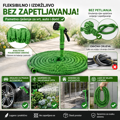 FlexFlow™ Rastezljivo vrtno crijevo